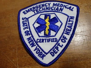 NUEVA YORK PART HEALTH EMT RESCATE AMBULANCIA DEPARTAMENTO DE BOMBEROS PARCHE BX 12#3 - Imagen 1 de 2