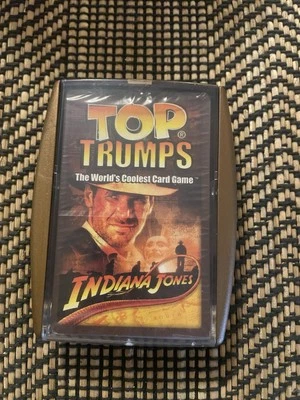 INDIANA JONES adventure Lost Ark card game NWT war Top Trumps 2008 Harrison Ford - Image 1 of 4