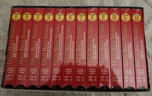 Animated Stories from The Bible VHS Lot 1-12 New Testament Children’s 1994-NEW - Picture 1 of 3