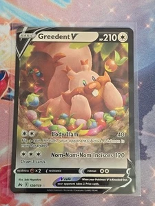 Greedent V 120/159 Crown Zenith Holo NM - Picture 1 of 2