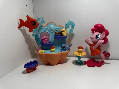Pinkie Pie The My Little Pony Movie Mermaid Cafe Toy MLP - Image 1 of 3