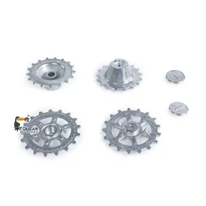 1Pair Metal Sprockets Driving Wheel for HengLong 1/16 RC Tank 3869 3879 PantherG - Picture 1 of 4