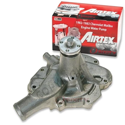 Bomba de agua del motor Airtex para Chevrolet Malibu 1982-1983 5,7 L V8 refrigerante xw Foto 1 de 4