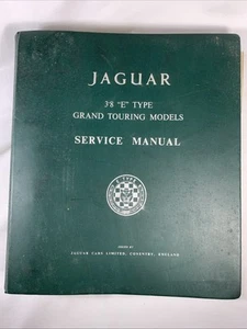 Jaguar 3.8 E Type Grand Touring Models Service Manual - Picture 1 of 12