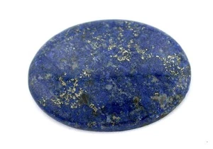 52 Carat 40x30 40mm x 30mm  Lapis Oval Cabochon Cab Gemstone Gem Stone LLCA2OTH - Picture 1 of 1