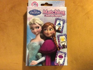 Nuevas 36 tarjetas flash congeladas de Disney BNIP - colores y formas a juego - mayores de 3 años - Imagen 1 de 3