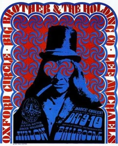 Big Brother & the Holding Company - Lee Michaels - 1966 - Magnet - Picture 1 of 2