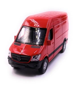 Mercedes Benz Sprinter Panel Van Red Model Car Scale 1:34 (Licensed) - Picture 1 of 3