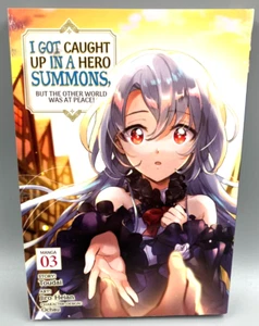 I Got Caught Up in a Hero Summons #3 Manga Book But The Other World Was At Peace - Picture 1 of 2