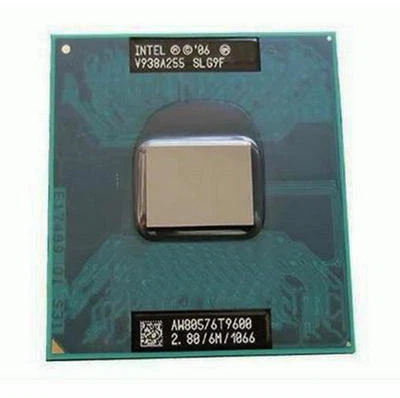 Intel Core 2 Duo T9600 2.80GHz 2Cores SLG9F 6MB Socket P 1066MHz CPU Processor - Image 1 of 4