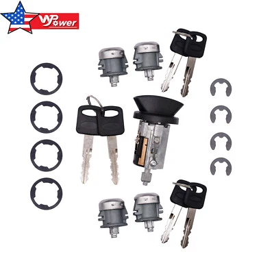 Juego de 4 cerraduras de puerta de cilindro de encendido para furgoneta Ford Econoline E150 E250 E350 703369 Foto 1 de 4