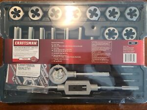 New Craftsman 23 pc. Professional Tap and Die Set 52384 Sealed Standard