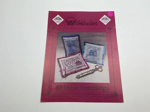 The Workbasket 3 House Samplings Counted Cross Stitch Pattern Sampler - Picture 1 of 3