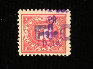 U.S: USED #R233 FUTURE DELIVERY PROVISIONAL, DATE SCARCE VALUE - Picture 1 of 1