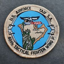 Original USAF Patch 48th TFW Tactical Fighter Wing Desert Storm Lakenheath Saudi