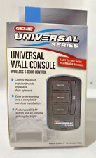 Genie Universal Wireless 3-Door Wall Console GUWWC-R NEW