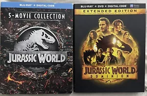 jurassic world collection blu ray - Picture 1 of 24