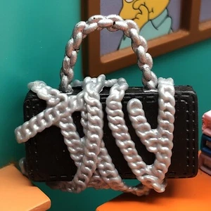 Monster High Puppe Spectra Vondergeist Drop Dot Dead Handtasche Tasche Mattel Teilstück - Bild 1 von 3