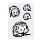 4 x 'African Pygmy Hedgehog' Temporary Tattoos (TO00071264)