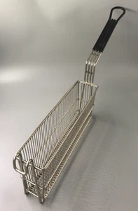 Cesta para freír 1/2 mango negro - Imagen 1 de 5