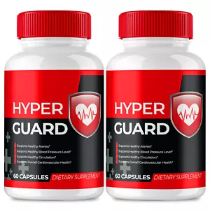 (2 Pack) Hyper Guard Blood Support Pills for Healthy Blood Levels & Heart Health - Picture 1 of 3