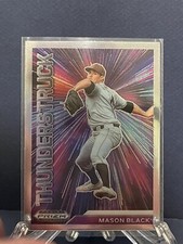 Mason Black 2021 Panini Prizm Draft Picks Thunderstruck #T-MB
