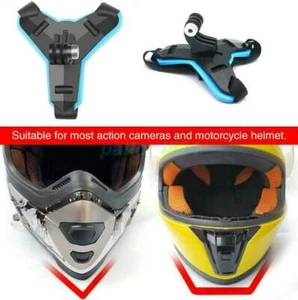 Motorcycle Helmet chin Mount Adapter Helmet front bracket for GoPro Hero 9 8 7 6 - Picture 1 of 11
