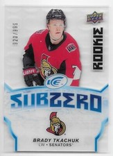 18/19 UPPER DECK ICE SUB ZERO BASE & ROOKIES /999 (#SZ1-SZ50) U-Pick From List