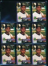 lot (8) 1995 Choice #19 Carlton Fleming Norwich Navigators (DL28) SWSW6