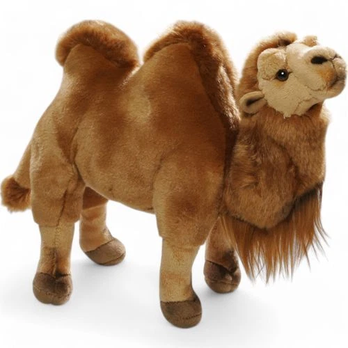 Camel, Bactrian camel approx. 26 cm length, approx. 26 cm height, soft toy,... - Image 1 of 4