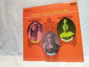Golden Age "IL Tovatore" Ponselle, Martinelli, Pinza, RCA Victrola, Vic 1684 - Imagen 1 de 2