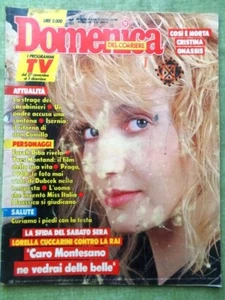 La Domenica del Corriere 1 Dicembre 1988 Villani Farah Diba Dubcek Frassica Rai - Imagen 1 de 1