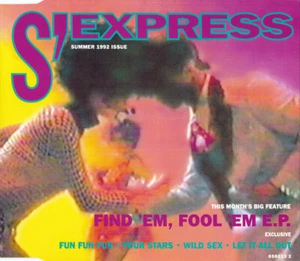 S'Express – Find 'Em, Fool 'Em / Let It All Out E.P. CD SINGLE 1992 RARE - Picture 1 of 1