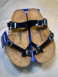 Birkenstock Mayari Black Patent Sz 42 w/Box  MSRP $135 Free Shipping! - Picture 1 of 4