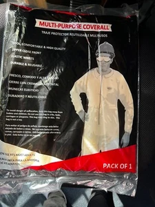 Multi Purpose Yellow Coveralls 1 Size Fits Set If Two Coveralls - Picture 1 of 2