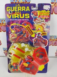 CUOR DI LEONE GUERRA DEI VIRUS CAPORALE POMPA TOYMAX 1994 BODY WARS HEARTY HEART - Picture 1 of 6