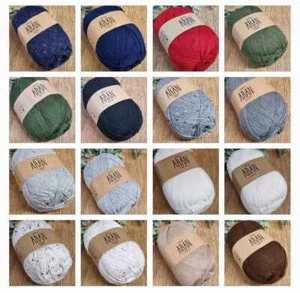 Knitco Aran Country/ Country Tweed Large 400g Ball - Knitting Crochet, acrylic