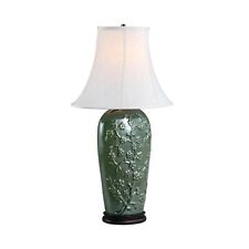 Aspen Creative 40013 33 1/2" High Traditional Ceramic Table Lamp Green