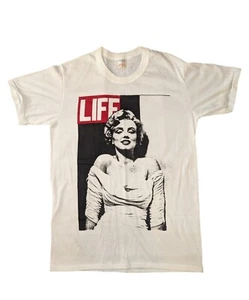 Vintage Marilyn Monroe Life Magazine T Shirt '70s/80s Single Stitch - Picture 1 of 5