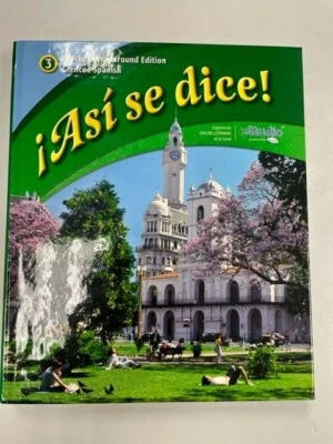 Asi se dice! Level 3 Teacher Edition Textbook Excellent Condition - Image 1 of 2