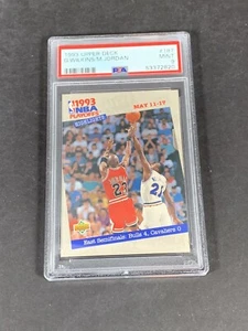 Michael Jordan, 1993 Upper Deck #187, Low Population 39, PSA 9 MINT - Picture 1 of 2