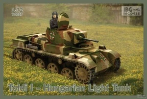 IBG Modelle 1/72 TOLDI I ungarischer leichter Panzer aus dem Zweiten Weltkrieg - Bild 1 von 3