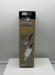 Hampton Bay End Connector With Cord And Switch 15” Cord Track Lighting Accessory - Picture 1 of 1