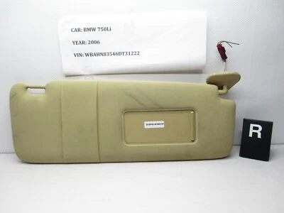 Parasol/espejo retrovisor lateral derecho BMW 750Li 2006-2008 51166952552 OEM Foto 1 de 4