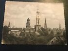 Vintage Postcard Real Photograph Hamburg Towers.