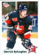 Derrick (Byfunglien) Byfuglien 2002-03 ECHL Update Set Greensboro Generals