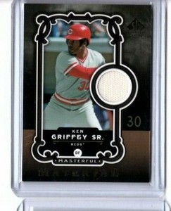 2007 SP Legendary Cuts Masterful Material Ken Griffey Sr #MM-KG