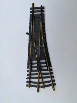 Fleischmann H0 Point 6044 L left hand manual point vintage model railway - Image 1 of 2