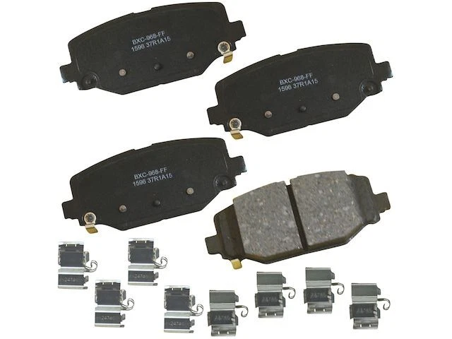 Juego de pastillas de freno traseras Bendix para Dodge Journey 2012-2020 81JPNR Foto 1 de 1