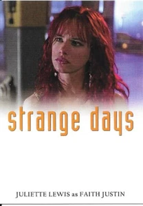 Juliette Lewis Strange Days 3 unsigned Custom Cards - Picture 1 of 4